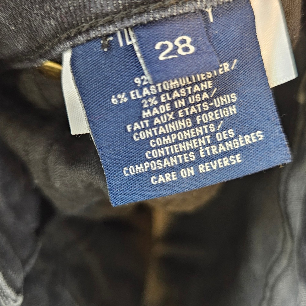 Fidelity Black Washed Crop Flare‎ Jeans Size 28 Raw Hem Distressed Edgy Neutral - Picture 12 of 13